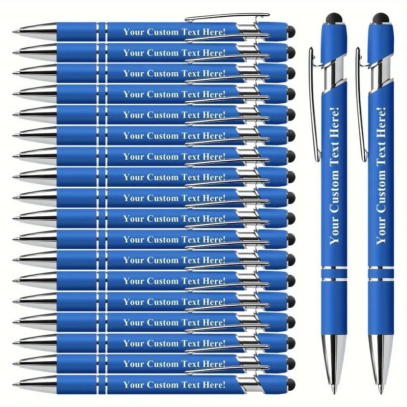 Personalized Pen Gift Set, 16pcs Ballpoint Pens with Stylus Tip for Office, Gifts - Buy That Thang