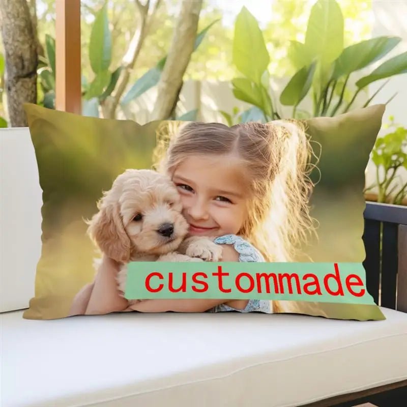 Custom Pillow Case Personalized Cozy Pillowcase Printed Your Design Logo Picture Text Home Decorative Pillows Household Gifts - Buy That Thang