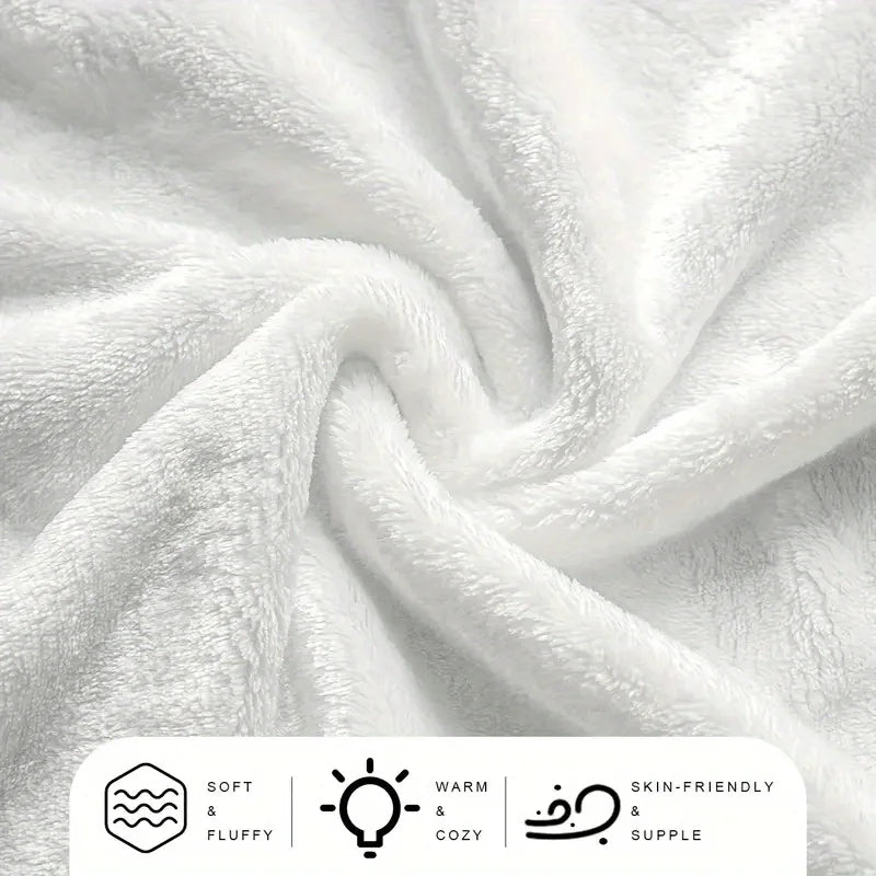 Boxer dog blanket made of soft polyester fiber.