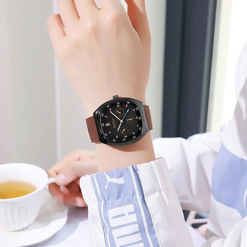 Women's Watch niche casual Korean quartz watch waterproof luminous fashion trend hot selling student women's watch часы gift - Buy That Thang