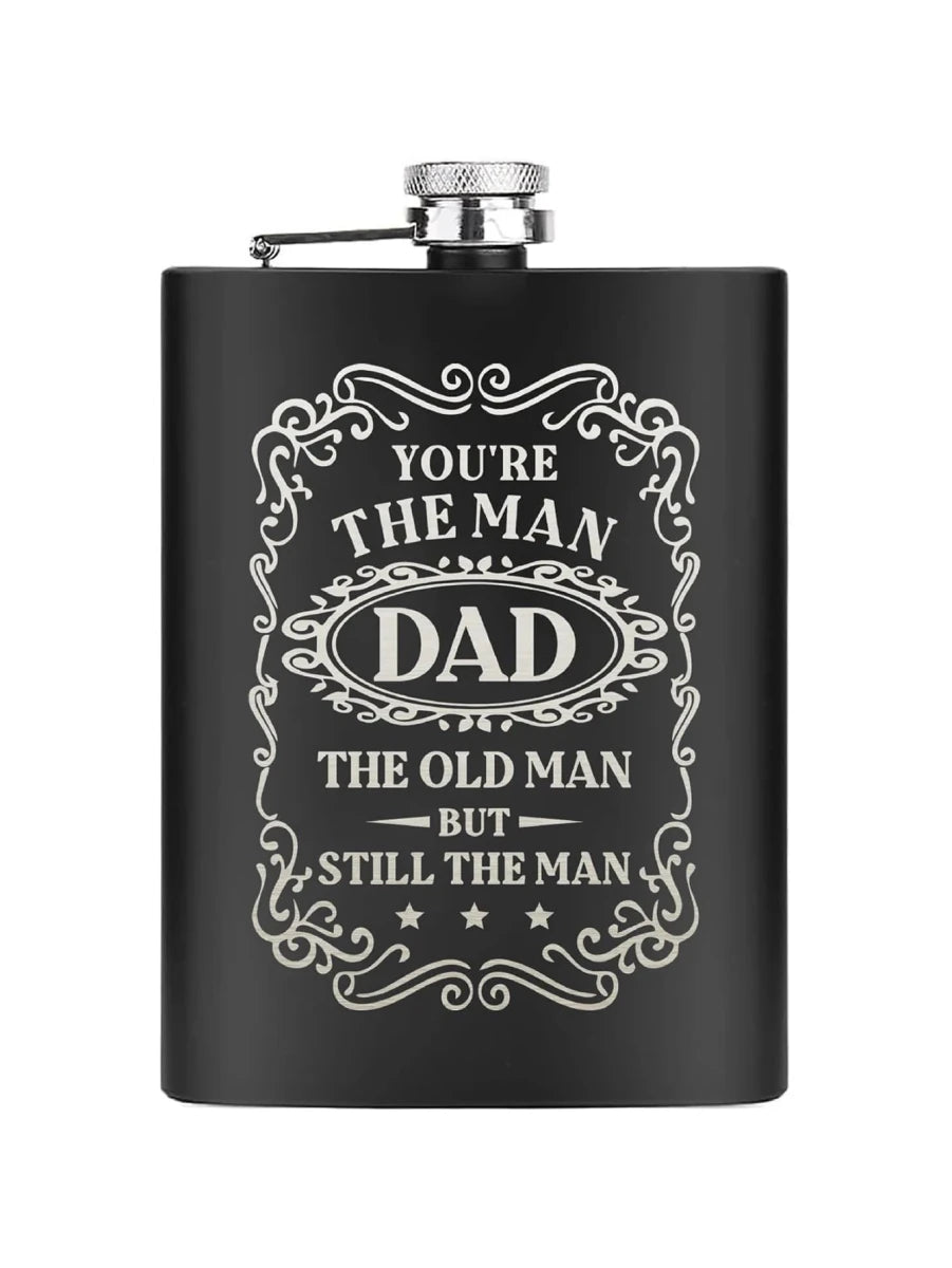 Gifts for Dad, Funny Hip Flask, Personalized Gifts Whisky Flask - Buy That Thang