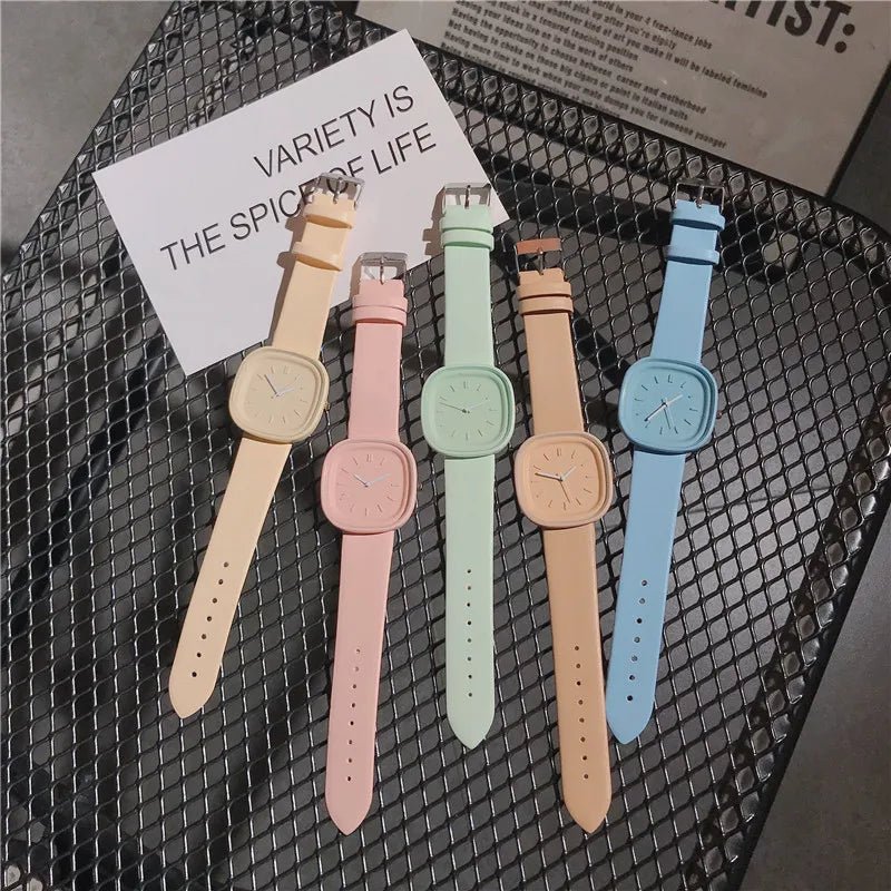 Women's Watches Brand Sport Style Fashion Ladies Watch Leather Watch Women Girls Female Quartz Wristwatches Montre Femme 2022 - Buy That Thang