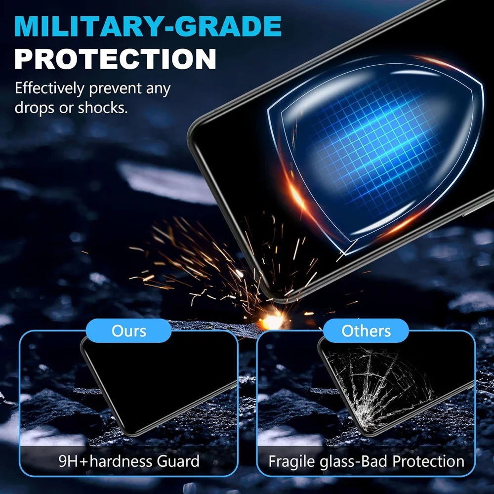 Tempered Glass For Samsung A16 A17 A26 A27 A36 A37 A56 A57 Screen Protector Galaxy A55 A35 A15 A25 A24 Film A51 A52 A53 A54