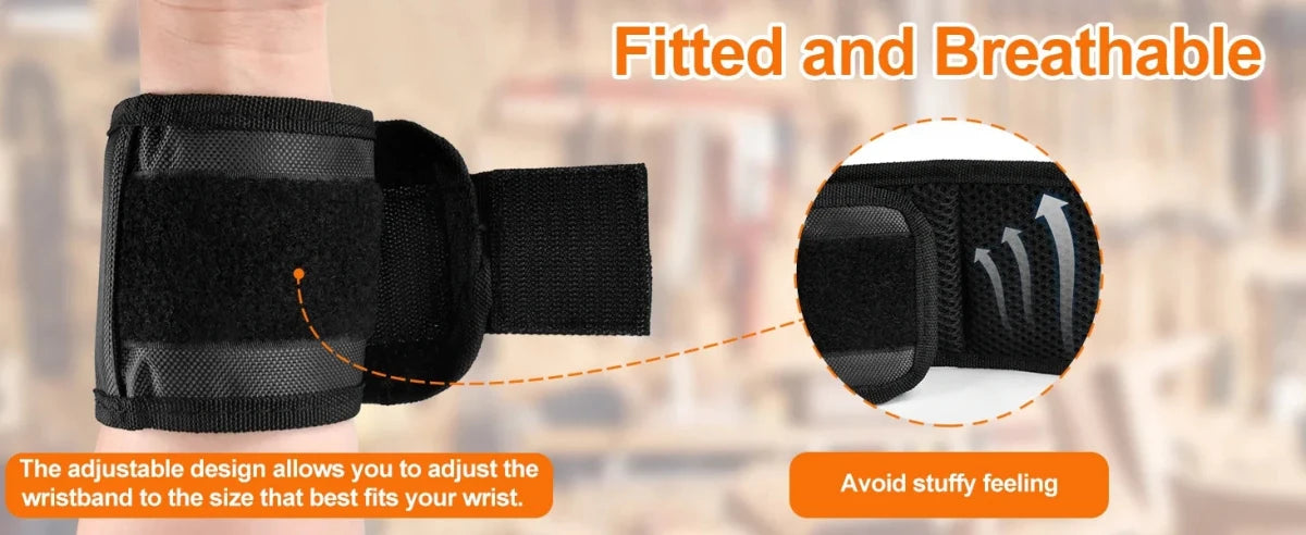 Magnetic Wristband Tool Holder - Buy That Thang