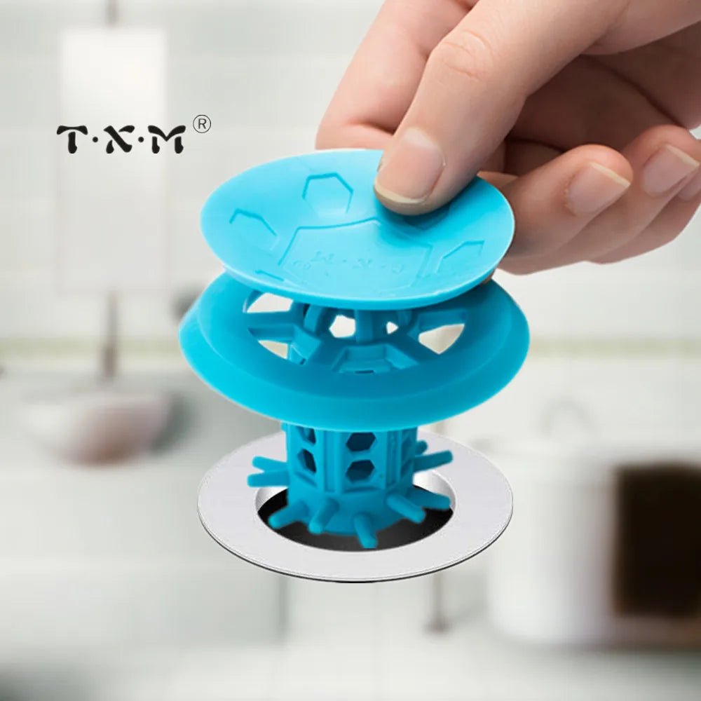 2/1 PACK TXM Drain Hair Catcher Bathtub/Sink Drain Hair Catcher,2 in 1 Bathtub Drain Protector for Shower - Buy That Thang