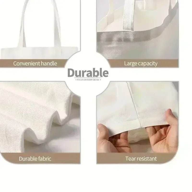 Chic Dachshund Canvas Tote Bag - Large Capacity, Durable & Stylish Handbag for Shopping, Travel, Picnics & Parties - Buy That Thang