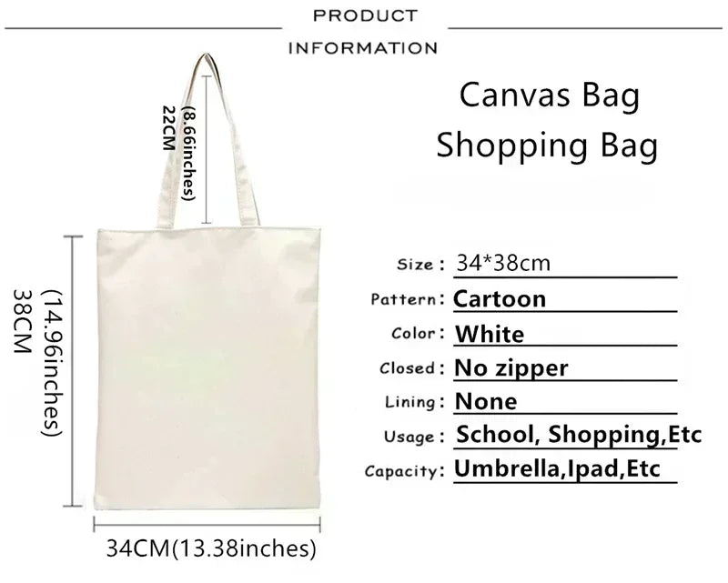 Chic Dachshund Canvas Tote Bag - Large Capacity, Durable & Stylish Handbag for Shopping, Travel, Picnics & Parties - Buy That Thang