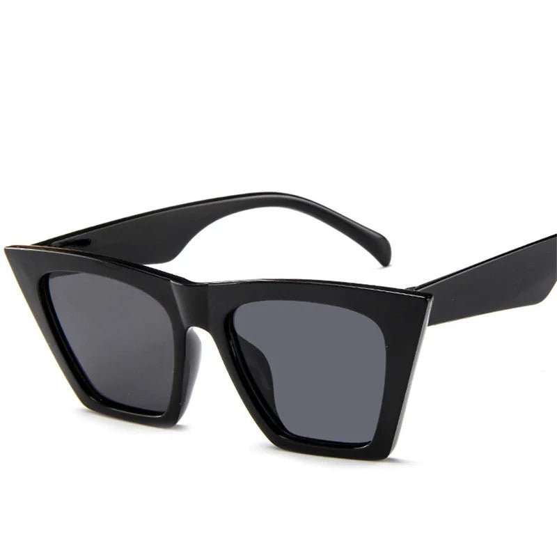 2020 Oversize Square Sunglasses Women Fashion Retro Gradient Sun Glasses Men Blue Big Black White Frame Vintage Eyewear UV400 - Buy That Thang