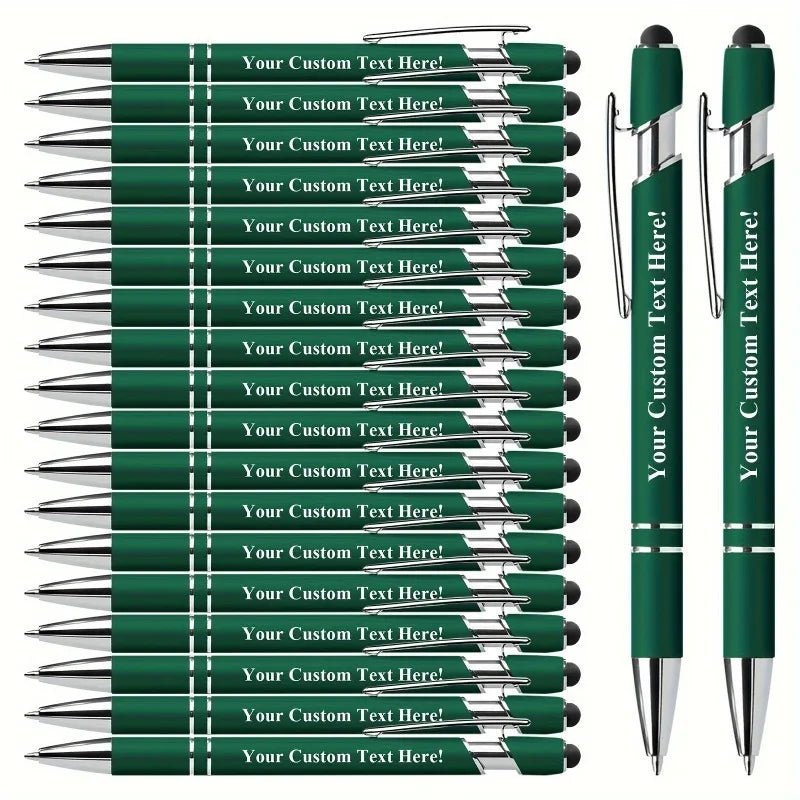 Personalized Pen Gift Set, 16pcs Ballpoint Pens with Stylus Tip for Office, Gifts - Buy That Thang