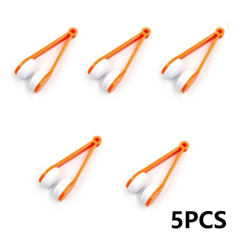 5PCS Glasses Cleaner Lenses for Glasses Brush Soft Microfiber Spectacles Cleaner Rub Eyeglass Cleaning Wiping Tool - Buy That Thang