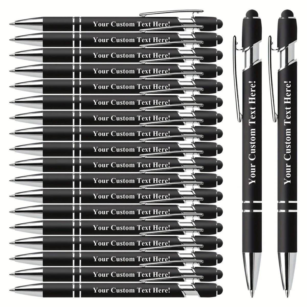 Personalized Pen Gift Set, 16pcs Ballpoint Pens with Stylus Tip for Office, Gifts - Buy That Thang