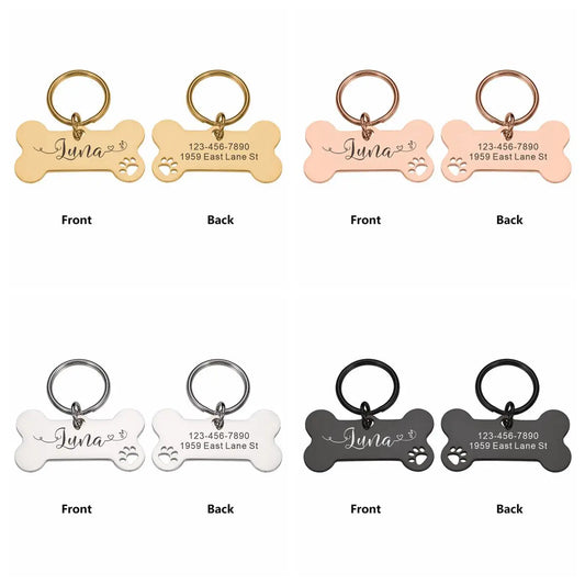 1pc Creative Custom Text The name of the love wavy line Personalized