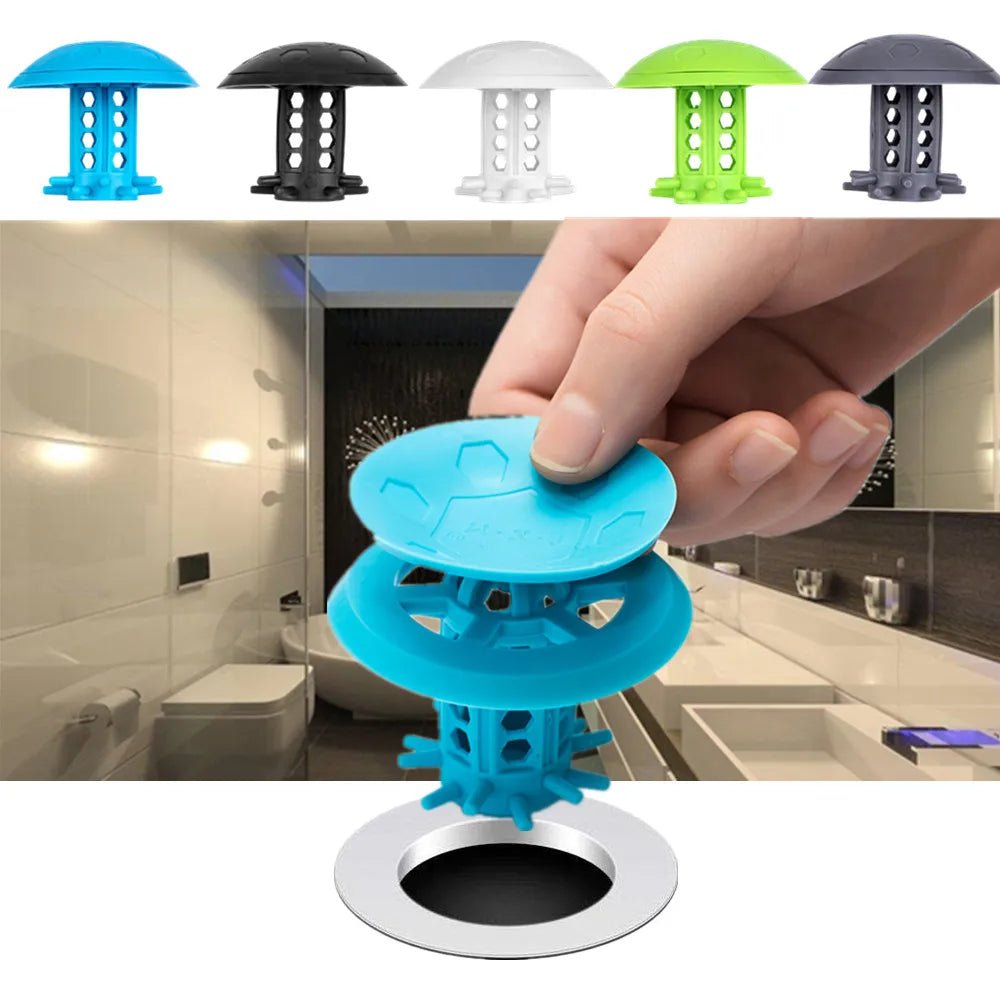 2/1 PACK TXM Drain Hair Catcher Bathtub/Sink Drain Hair Catcher,2 in 1 Bathtub Drain Protector for Shower - Buy That Thang