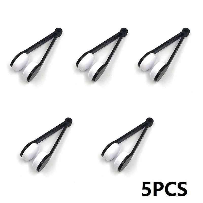 5PCS Glasses Cleaner Lenses for Glasses Brush Soft Microfiber Spectacles Cleaner Rub Eyeglass Cleaning Wiping Tool - Buy That Thang