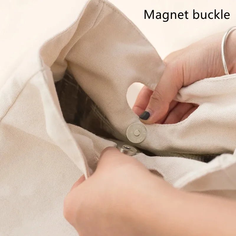 Personalized Thermal Insulated Canvas Lunch Tote