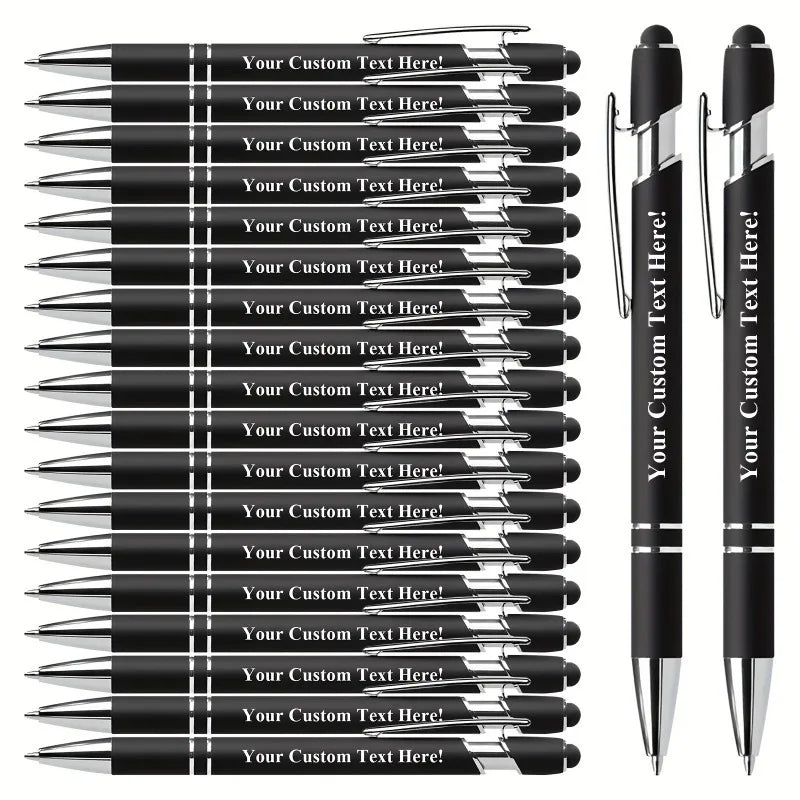 Personalized Pen Gift Set, 16pcs Ballpoint Pens with Stylus Tip for Office, Gifts - Buy That Thang