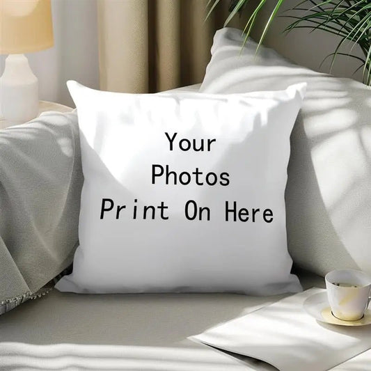 Custom Pillow Case Personalized Cozy Pillowcase Printed Your Design Logo Picture Text Home Decorative Pillows Household Gifts - Buy That Thang
