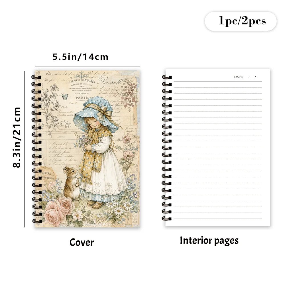 1pc/2pcs, custom Picture notebook, DIY , 50 sheets, suitable for travel and journaling, notebook/diary/spiral notebook. - Buy That Thang