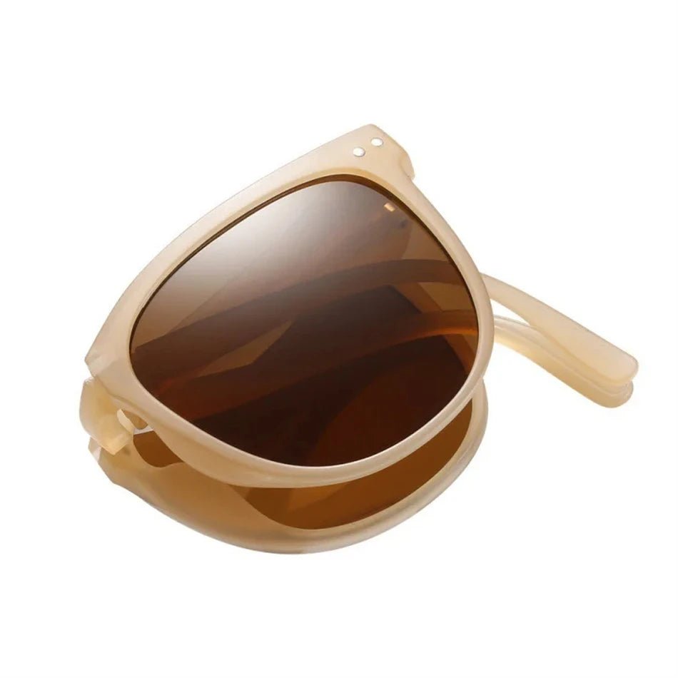 Foldable Sunglasses Square Frame for Men Women Folding Driving Eyewear Sun Glasses Outdoor Sunglasses - Buy That Thang