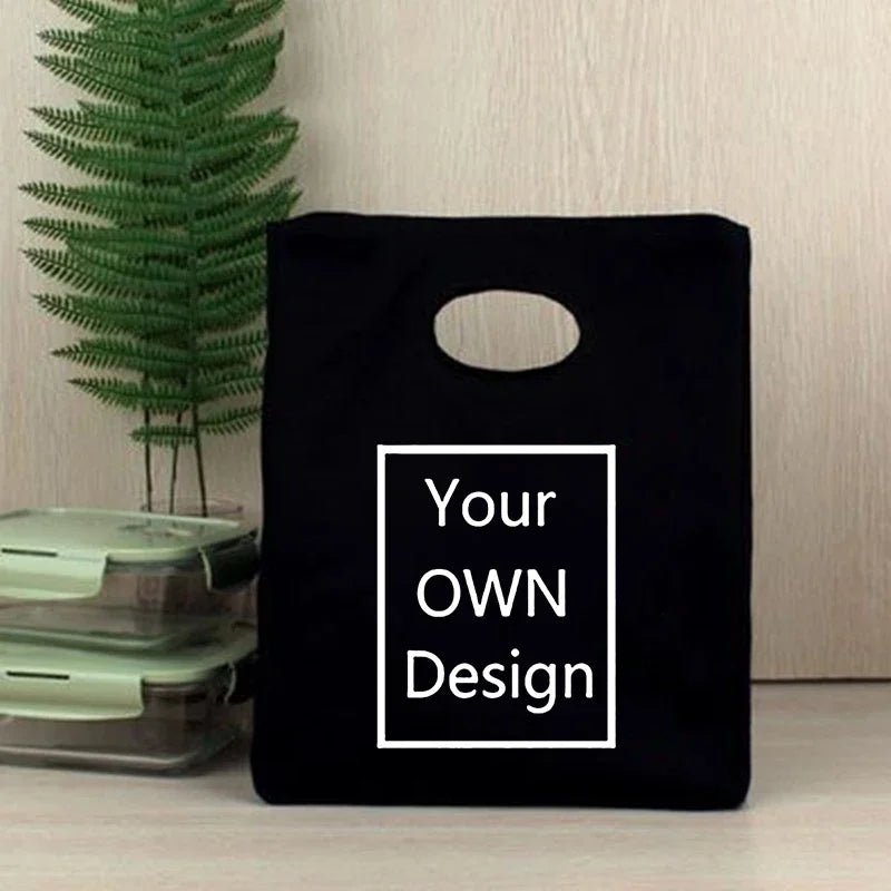Personalized Thermal Insulated Canvas Lunch Tote