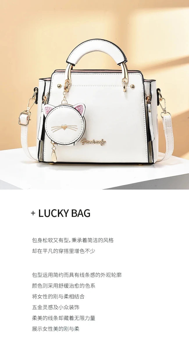 Luxury Brand Designer Women'S Handbag Classic Casual Shoulder Bag Fashionable Casual Crossbody Bag Commuting Small Square Bag - Buy That Thang