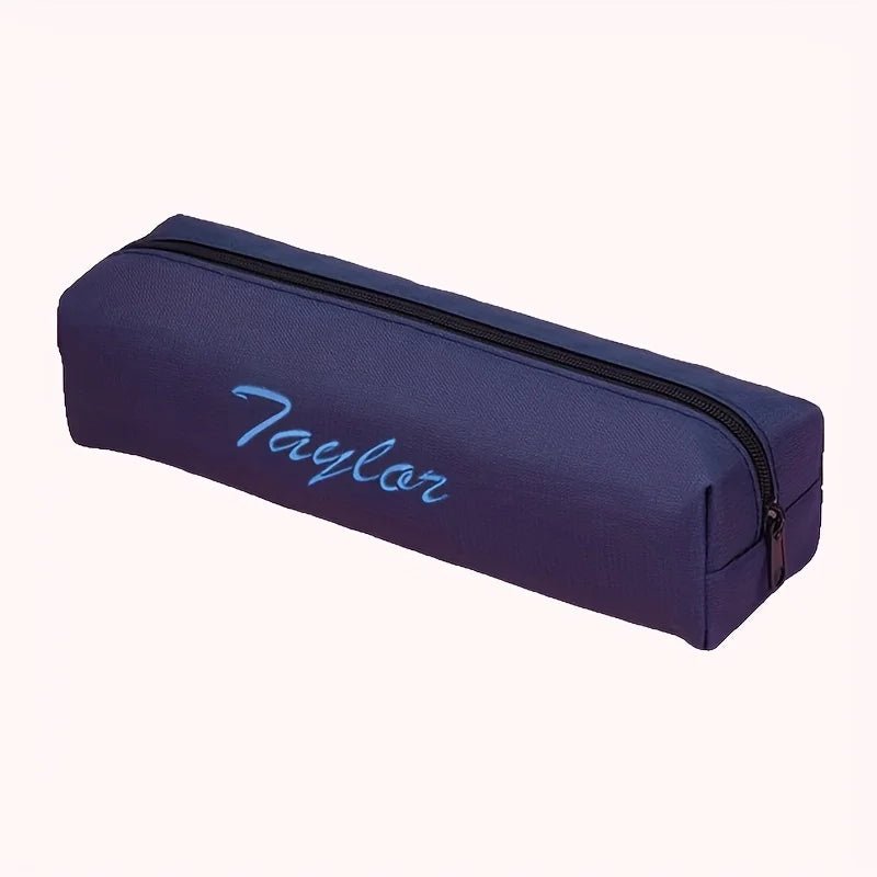 Custom Name Pencil Case - Simple Durable Convenient Stationery Bag for Students Perfect Gifts & School - Buy That Thang