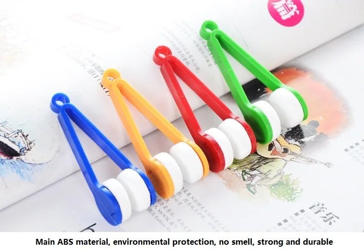 5PCS Glasses Cleaner Lenses for Glasses Brush Soft Microfiber Spectacles Cleaner Rub Eyeglass Cleaning Wiping Tool - Buy That Thang