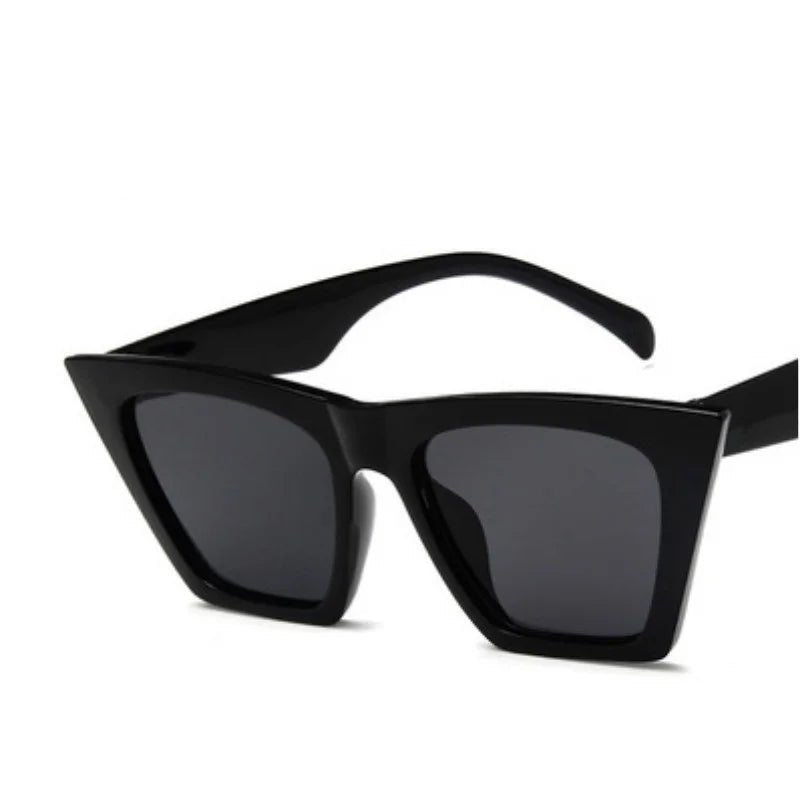 2020 Oversize Square Sunglasses Women Fashion Retro Gradient Sun Glasses Men Blue Big Black White Frame Vintage Eyewear UV400 - Buy That Thang