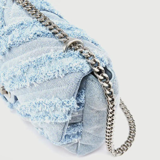 Denim Chain Bag - Buy That Thang