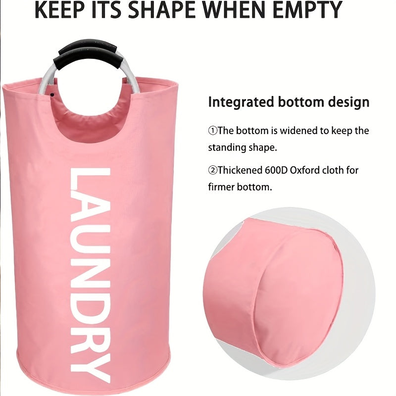 Large Laundry Basket - with Foldable Laundry Bags, Foldable High Quality Laundry Baskets, Available In Different Sizes, Suitable for Multi-purpose Storage In Bathrooms, Laundry Rooms, Balconies, And Dormitories, Of High Quali