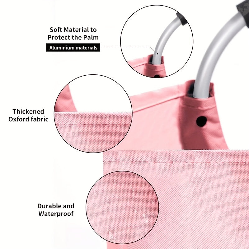 Large Laundry Basket - with Foldable Laundry Bags, Foldable High Quality Laundry Baskets, Available In Different Sizes, Suitable for Multi-purpose Storage In Bathrooms, Laundry Rooms, Balconies, And Dormitories, Of High Quali