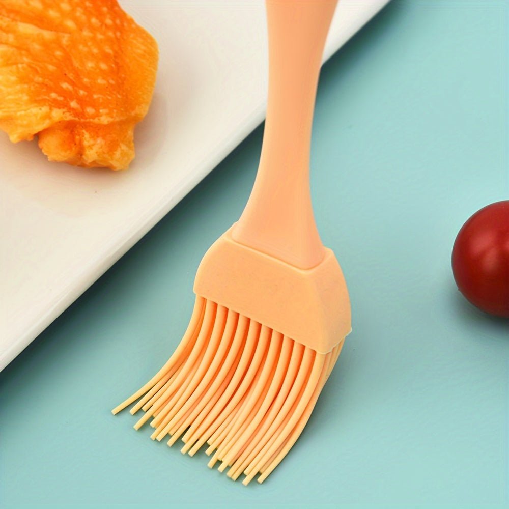 4pcs Silicone BBQ Basting Brushes - Heat Resistant, Non - Stick Oil & Sauce Applicators for Cooking and Grilling, Durable Kitchen Tools with Ergonomic Handles, Cooking Utensils | Silicone Brushes | Silicone Construction - Buy That Thang
