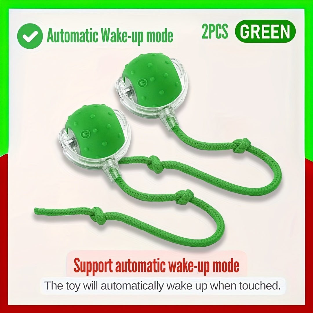 1/2/3pcs Interactive Cat & Dog Toys Balls - Automatic Electric Fast Moving Rolling Ball with USB Rechargeable Motor, 36V Safe Operation, No Batteries Needed for Indoor Play, Durable Plastic Construction, Ideal Gift for Cats & - Buy That Thang