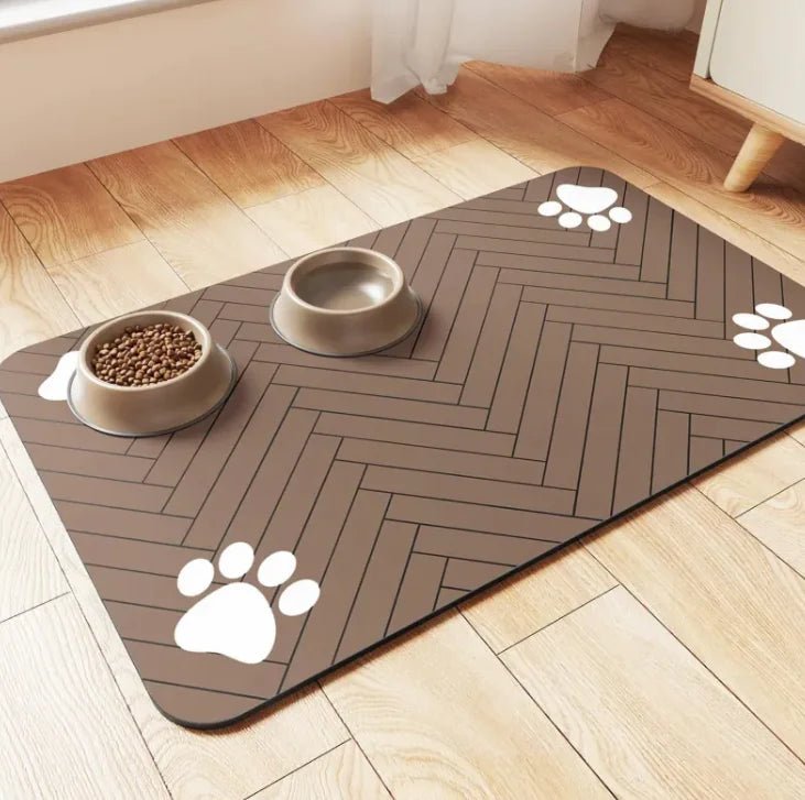 Quick - Dry Diatom Pet Feeding Mat - Buy That Thang