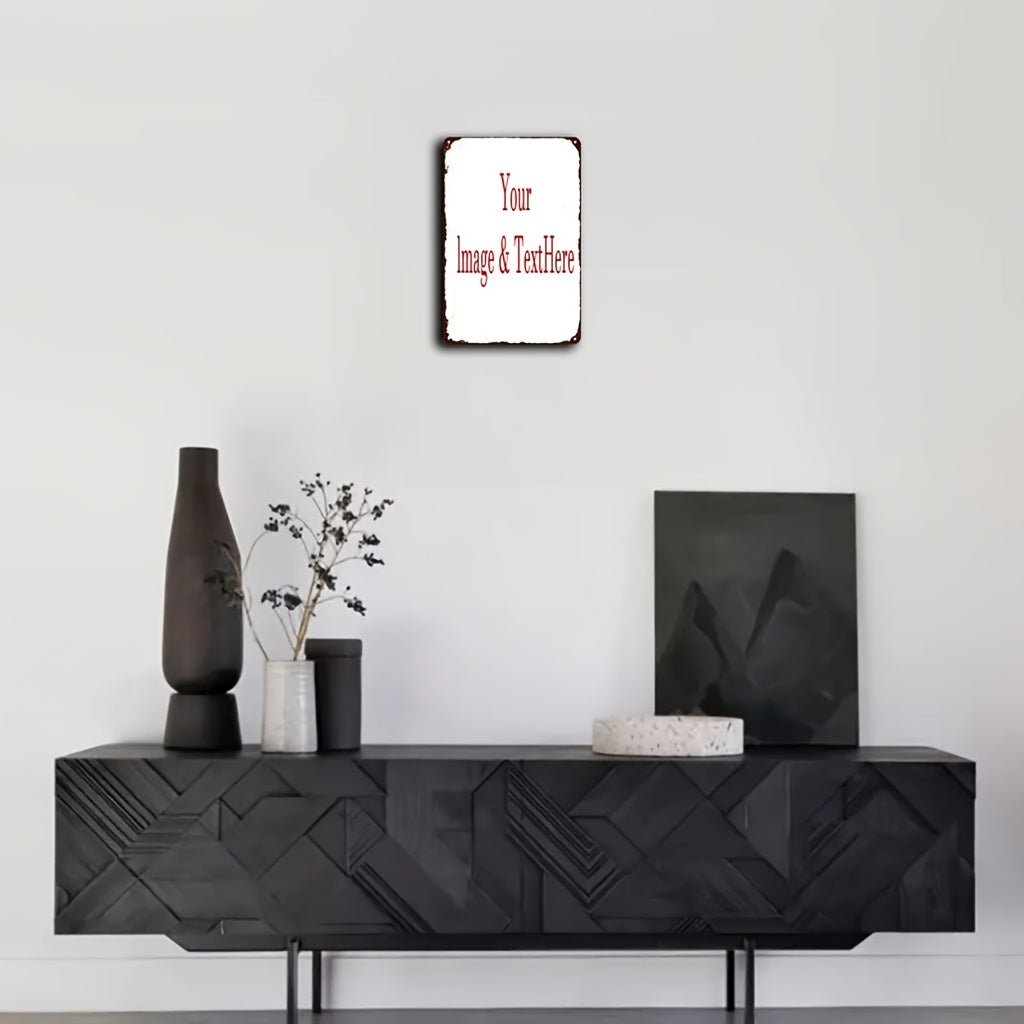 Personalized 8X12 Inch Vintage Metal Sign - Buy That Thang
