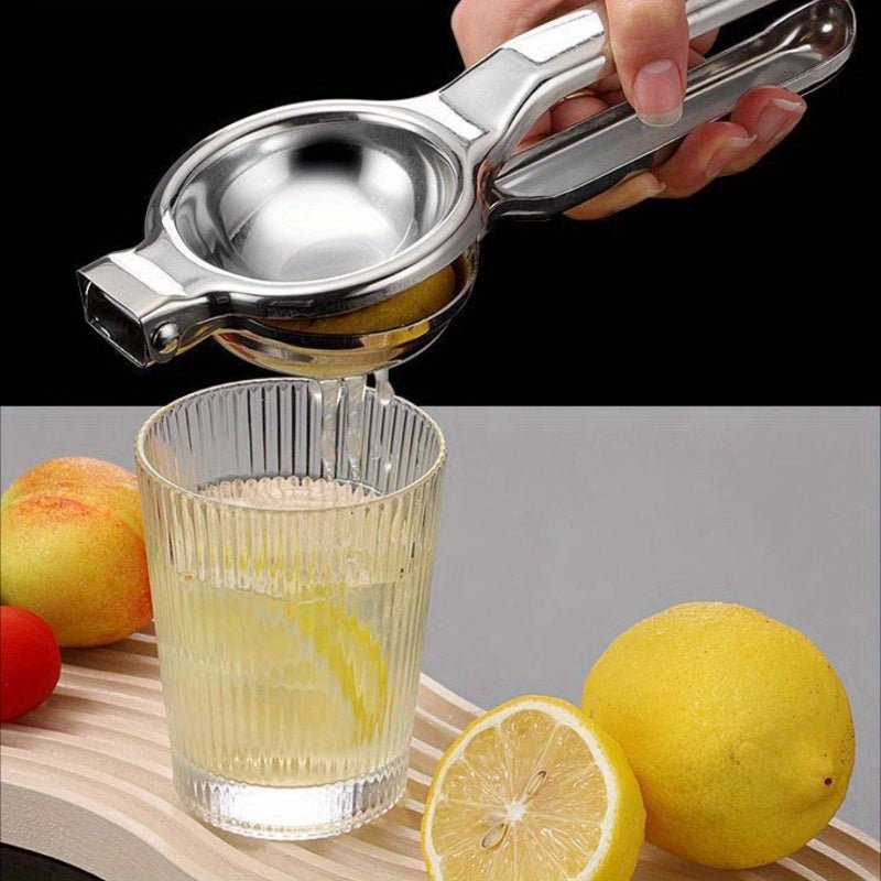 New Stainless Steel Manual Lemon Squeezer, Commercial Fruit Orange Juicer, Hand - Press Citrus Press for Juicing - Buy That Thang