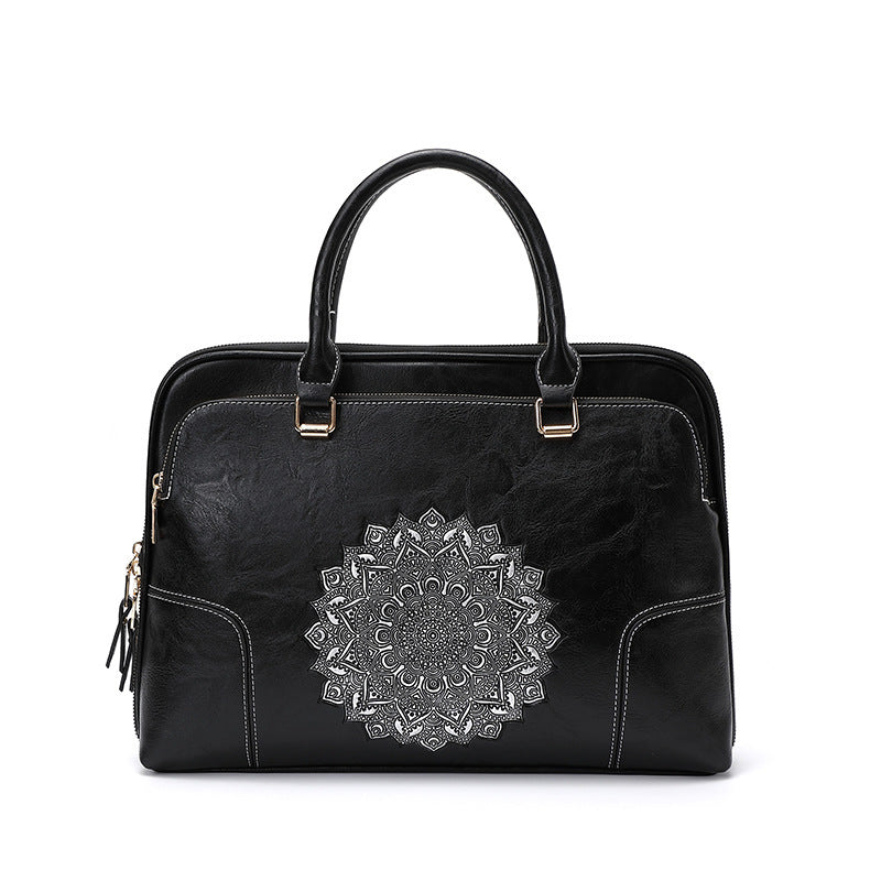 Vintage Embossed Tote Bag