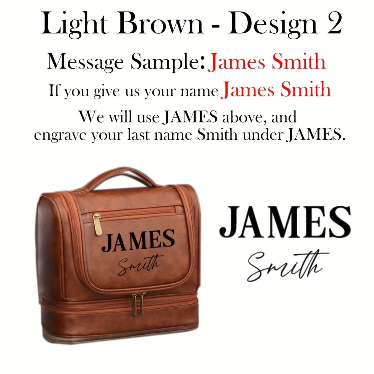 Personalized Men's Large - Capacity Travel Tote Bag - Custom Name/Initials, Elegant Organizer with Multiple Compartments, Hangable Design & Golden - Tone Hardware, Durable for Business, Vacation, Formal Events - Ideal Gift for Hu - Buy That Thang