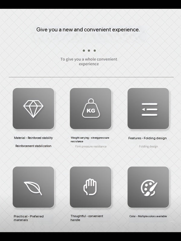 Household Foldable Footstool - (1pc) Anti-slip Surface Footstool, Height 8.7 Inches, Weight Capacity Up to 310 Pounds - ABS Sturdy And Lightweight Plastic Foldable Footstool, Suitable for Kitchen, Bedroom, Bathroom And Living