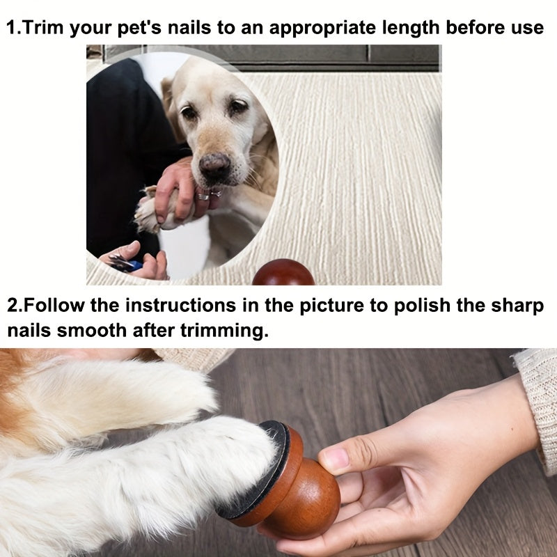 Pet nail care, dog nail files, dog scratch blocks, stress nail care, durable PP material
