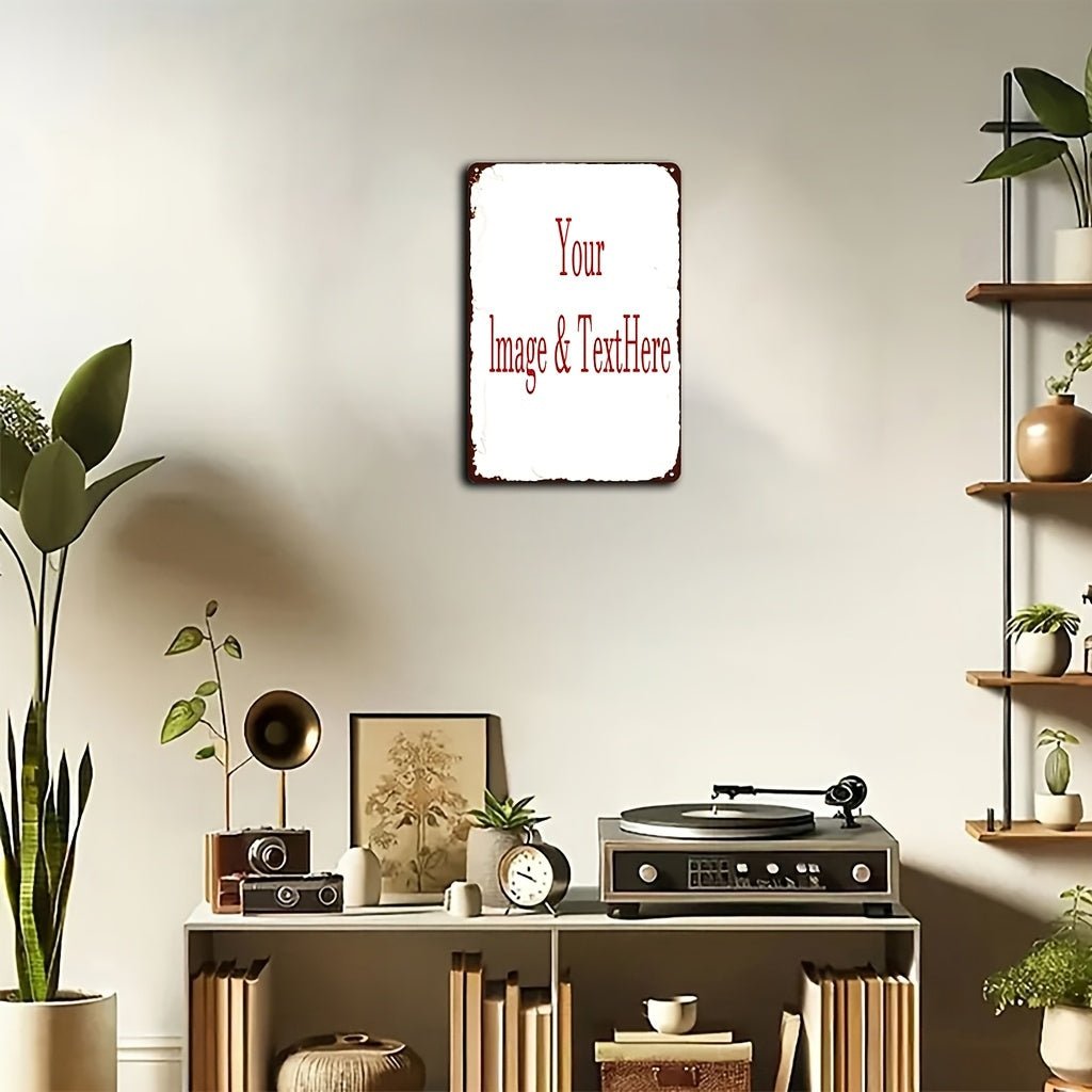 Personalized 8X12 Inch Vintage Metal Sign - Buy That Thang