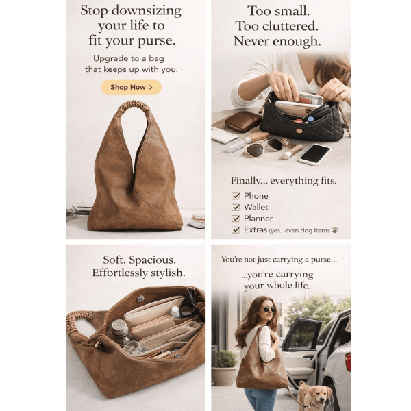 Commuter Armbag Handbag Shoulder Tote Bag - Buy That Thang