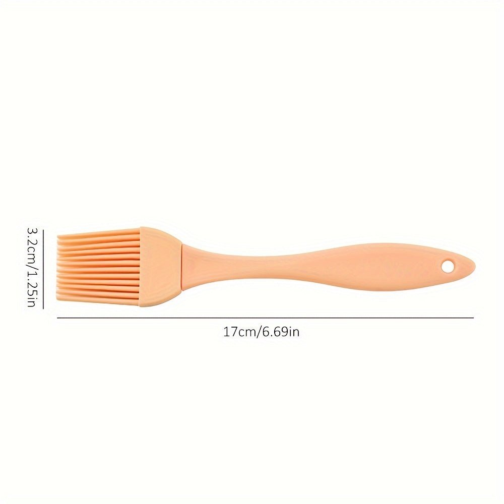 4pcs Silicone BBQ Basting Brushes - Heat Resistant, Non - Stick Oil & Sauce Applicators for Cooking and Grilling, Durable Kitchen Tools with Ergonomic Handles, Cooking Utensils | Silicone Brushes | Silicone Construction - Buy That Thang
