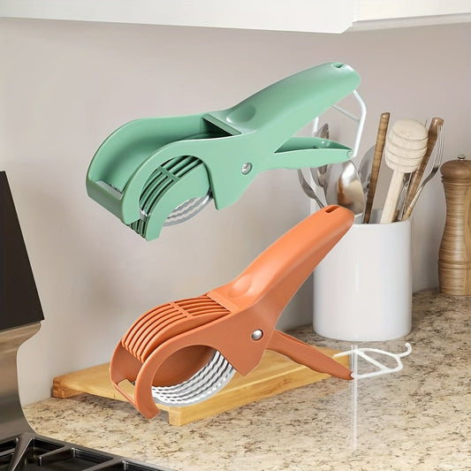 Heavy Duty Manual Vegetable And Fruit Slicer With Stainless Steel Blades - Non - skating Base For Carrots, Cucumbers, Ham, Meat - Easy Home Kitchen Tools & - No Electricity Required, Food Preparation Halloween Christmas Gifts - Buy That Thang