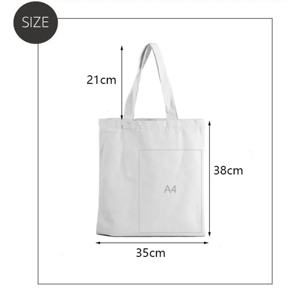 French Bulldog Print Canvas Tote Bag - Buy That Thang