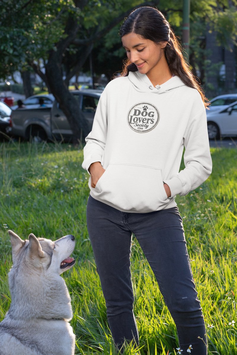 Hooded Sweatshirt Dog Society Club Design - Buy That Thang