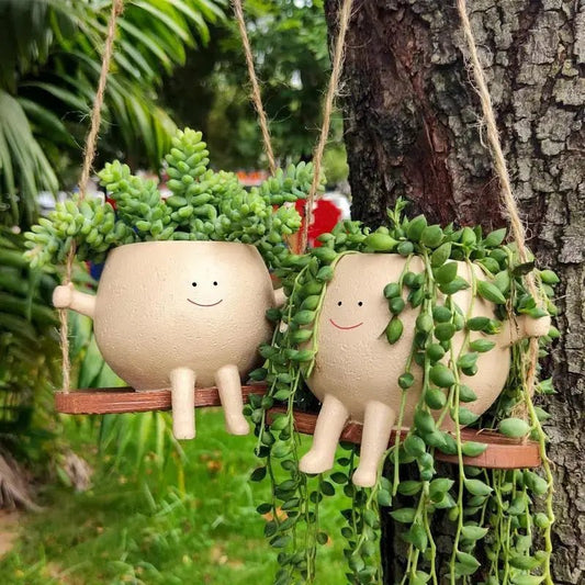 Swing Face Planter Pot - Buy That Thang