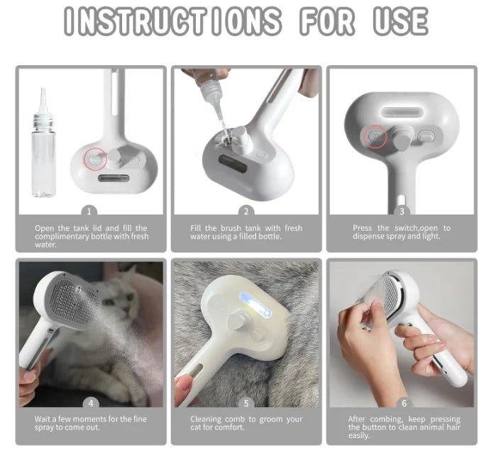 Pet Hair Spray Brush - Buy That Thang