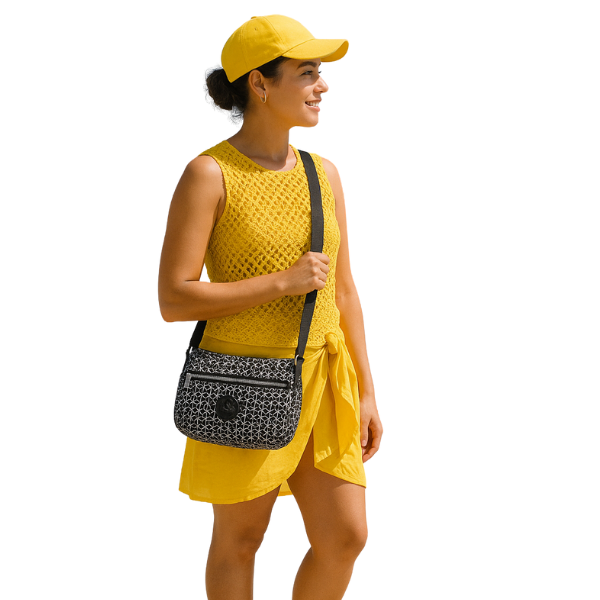 Nylon Crossbody Bags for Women Waterproof Lightweight Purses Multi Pockets Shoulder Bags