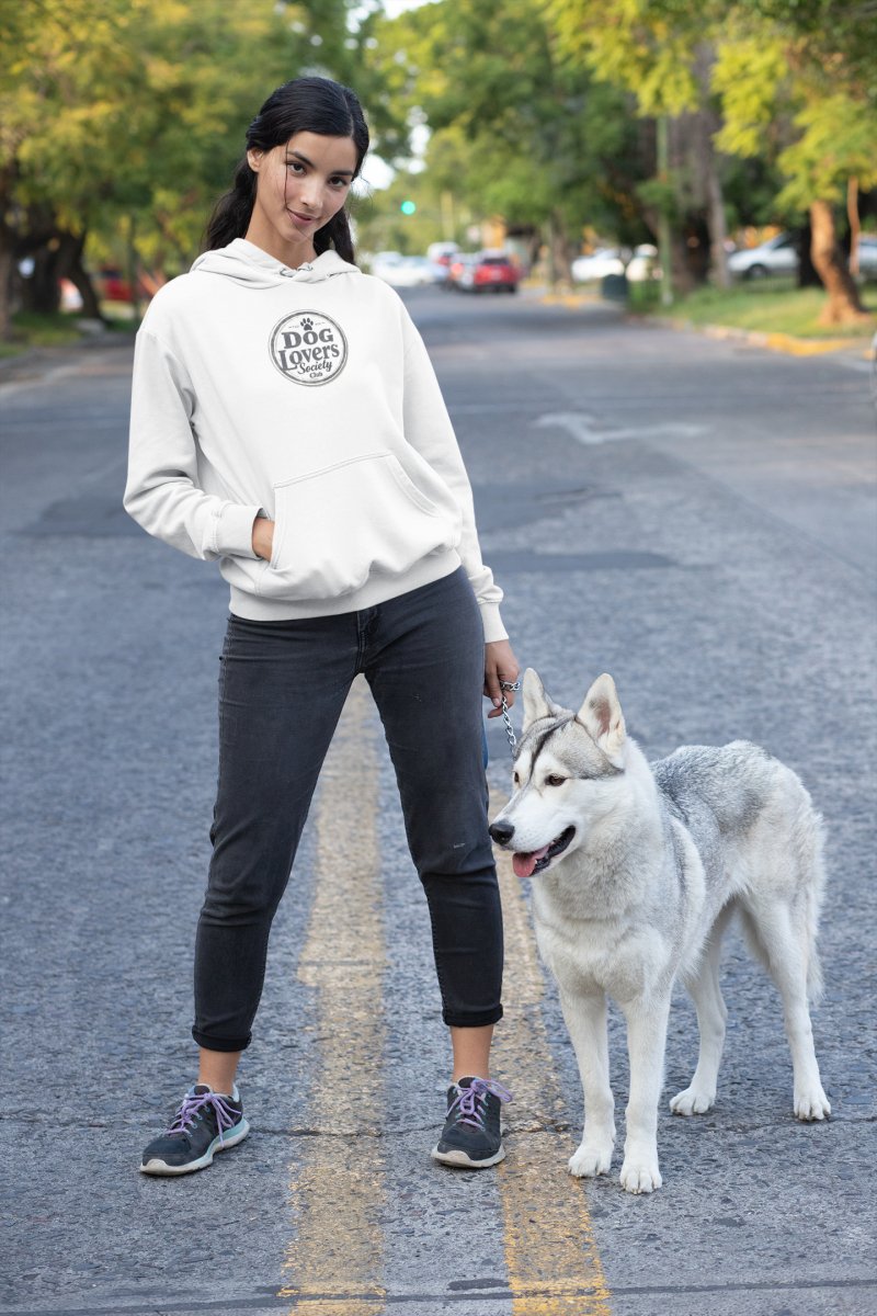 Hooded Sweatshirt Dog Society Club Design - Buy That Thang